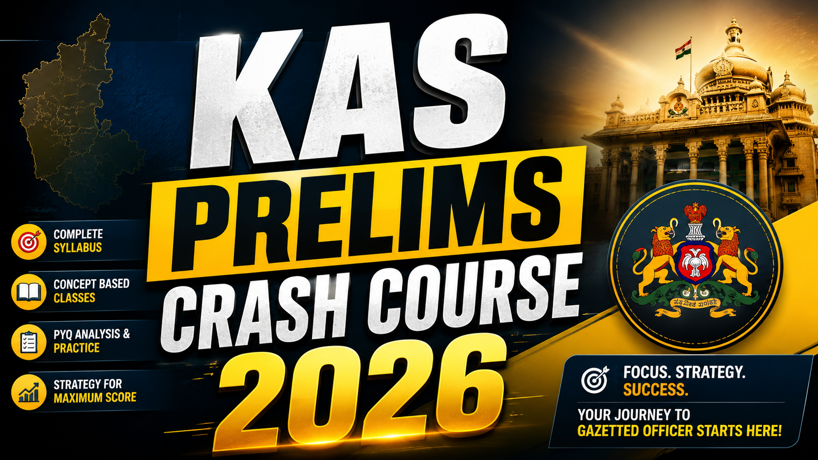 KAS 2026 PRELIMS CRASH COURSE